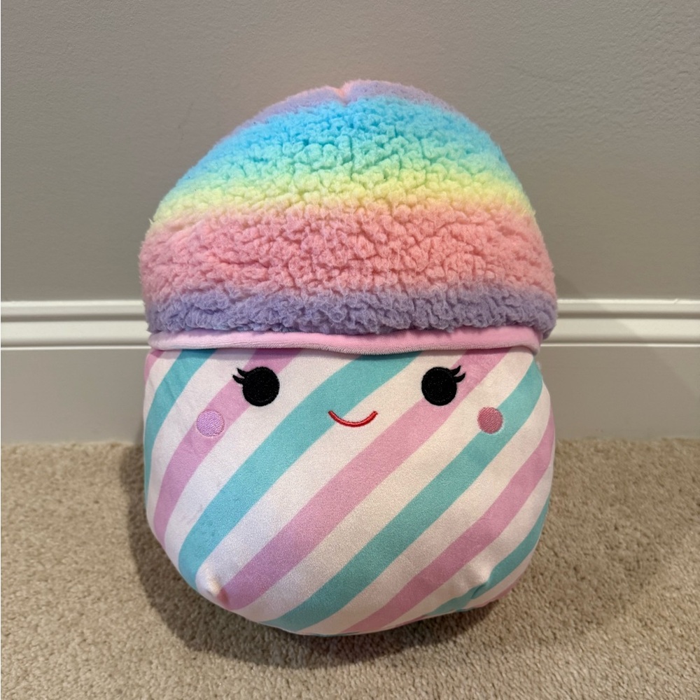 Squishmallows Bevin Rainbow Snow Cone